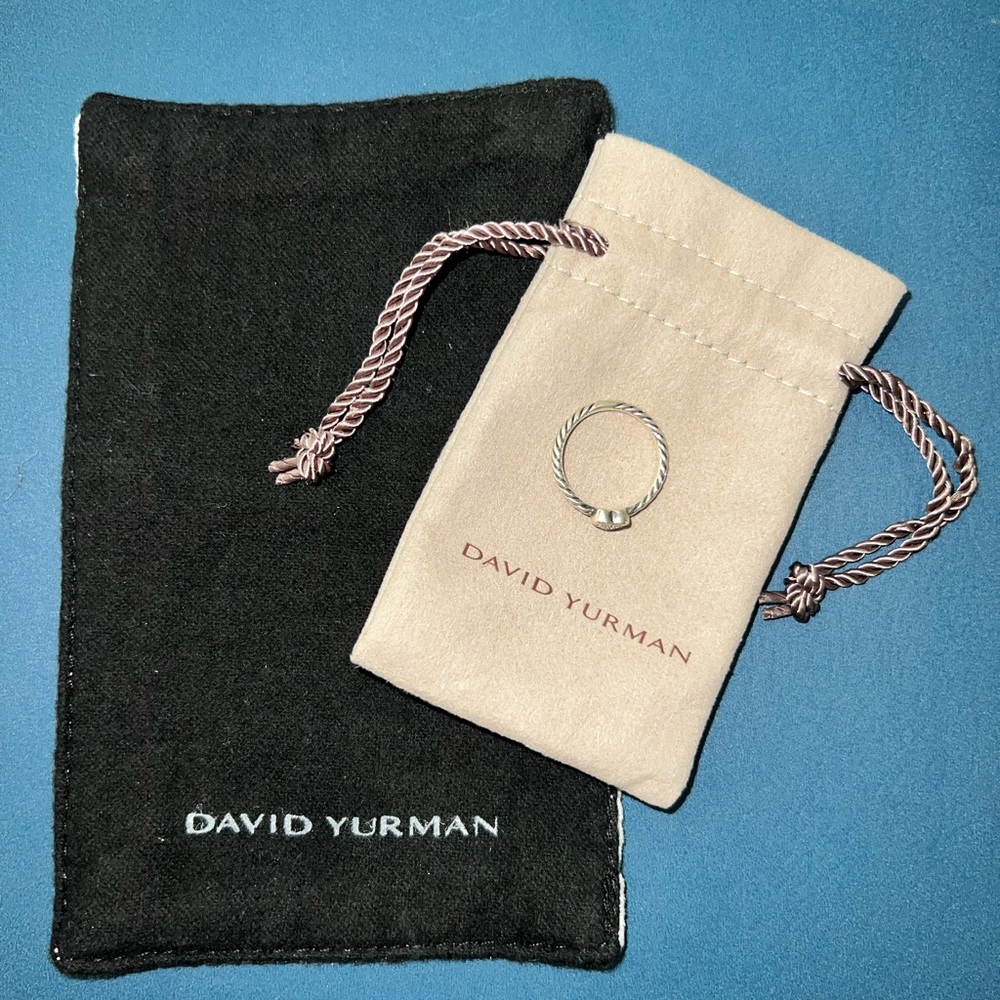 David Yurman (2021) Cable Collectibles Heart Stack Ring SIZE 6